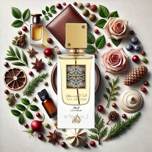 Lattafa Ana Abiyedh Leather - Parfümprobe