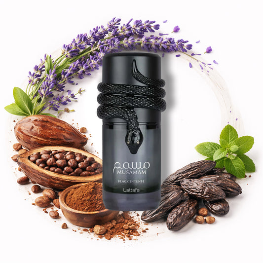 Lattafa Musamam Black Intense - Parfümprobe